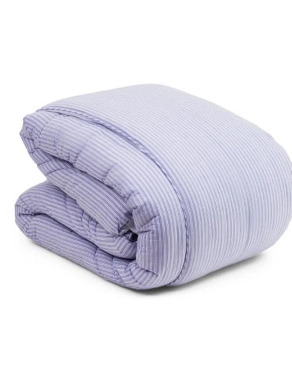 Brooks Brothers Light Blue and White Pinstripe Cotton Bedding Set